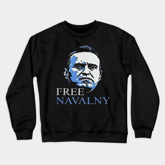 Navalny t-shirt Crewneck Sweatshirt by Takurs